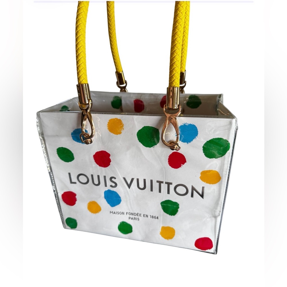 Louis Vuitton Yayoi Kusama Tote Bag - Picture 6 of 7